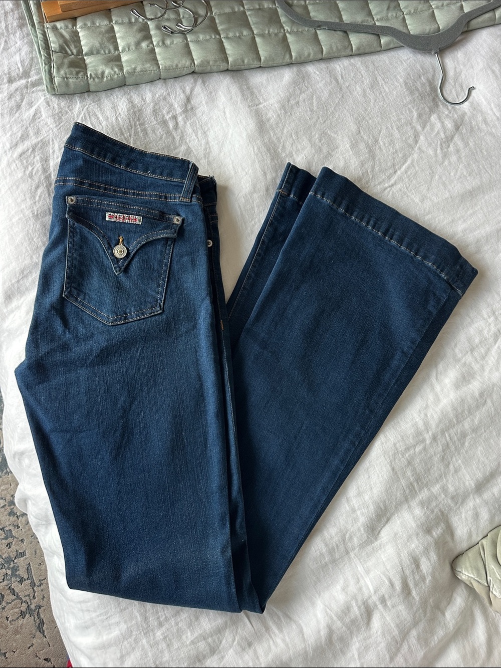 Dark Wash Women's Jeans - Classic Flare